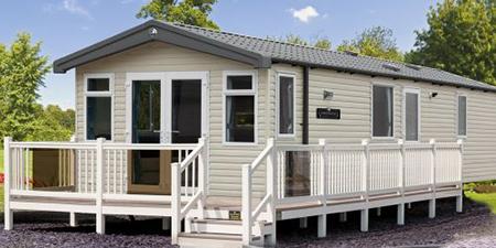 caravans at Silverbow Country Park